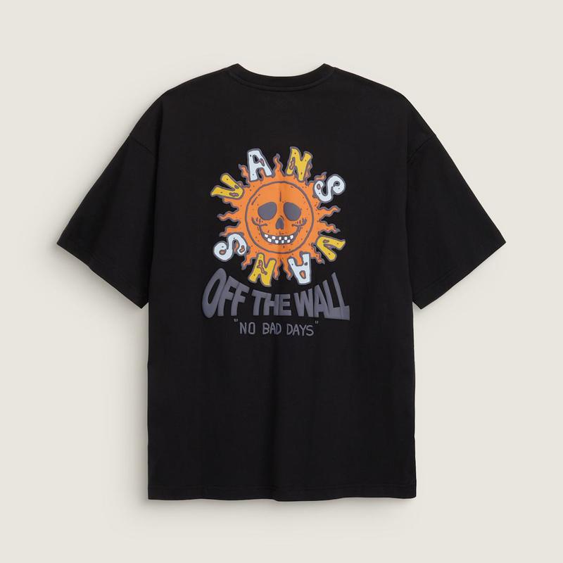 ソラ スカル GFX 半袖Tシャツ VN000TMDBLK