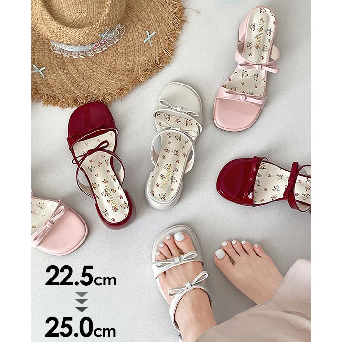 サンダル レディース ハイヒール チャンキーヒールミュール ヒールサンダル オープントゥ ピンヒール ヒール5cm 22.5 23.0 23.5 24.0 24.5 25.0 可愛い きれいめ 春