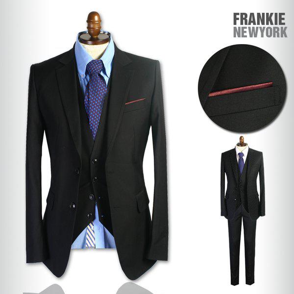 クラシックディテール SOLID 高級紳士服スーツ_BS6SSU07