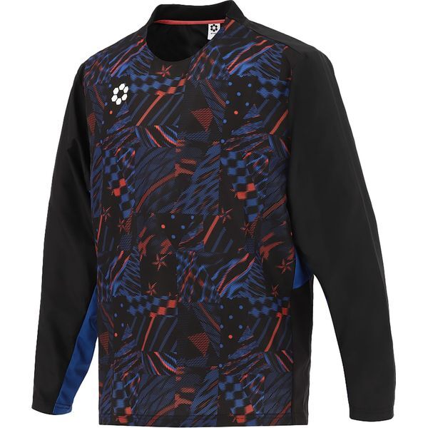 スフィーダ フットサルウエア SA-25800 BLK Teampress ピステクルートップ S Black