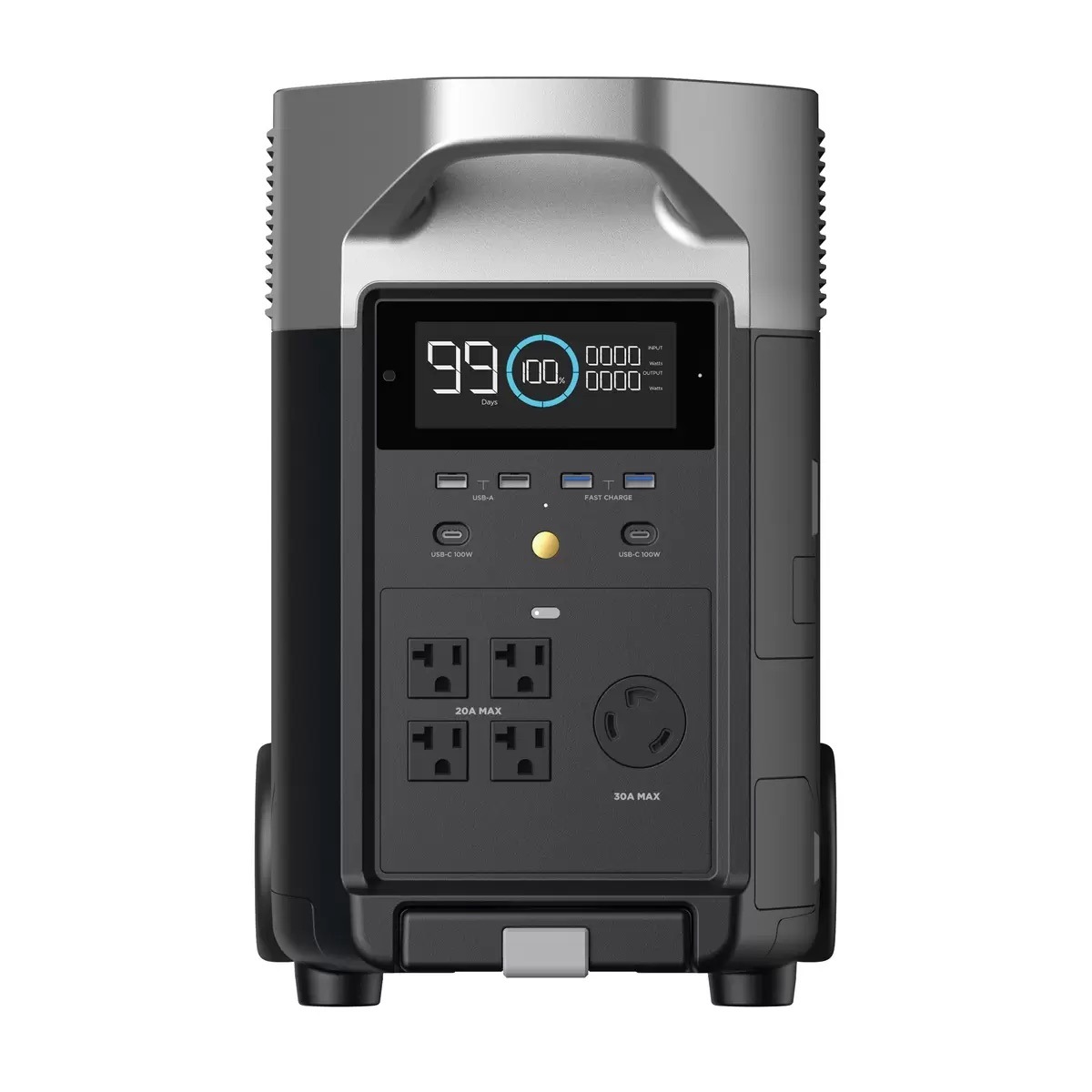 Qoo10] EcoFlow 大容量ポータブル電源 D : 生活家電