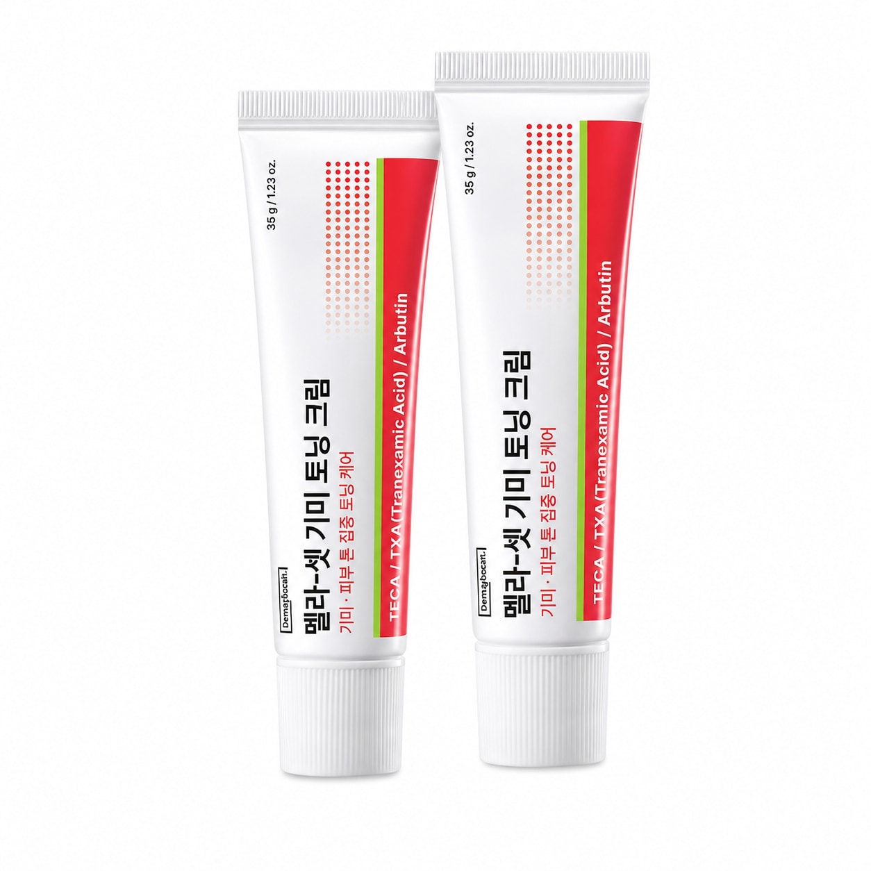 [トーンアップ/色素沈着] メラセット シミトーニングクリーム 35g ダブル企画（+ワイド4パッチ）