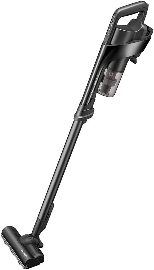 シャープ 掃除機 コードレス 軽量 スティック EC-FR9-B ラクティブエア サイクロン 着脱式バッテリー