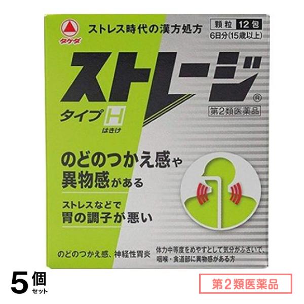 第２類医薬品 ストレージタイプH 12包 5個セット