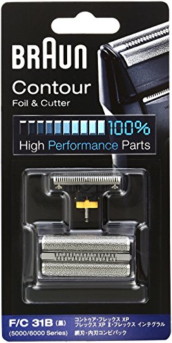 ブラウン シェーバー替刃 コントゥア/フレックス(XPSXP IIXP)/フレックス インテグラル用 ブラック F/C