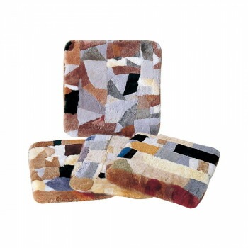 ムートン クッション 4枚組 DZL07404P