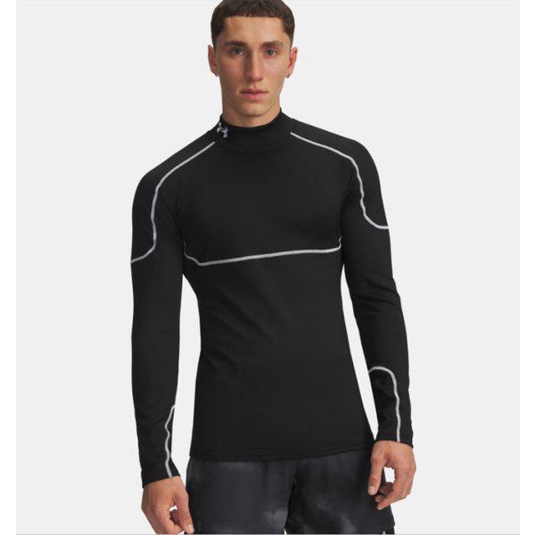 メンズ長袖Tシャツ 6007127-001 ColdGear フィット グリッド コールドギア 長袖 機能性 防寒 ヘルス Tシャツ STS