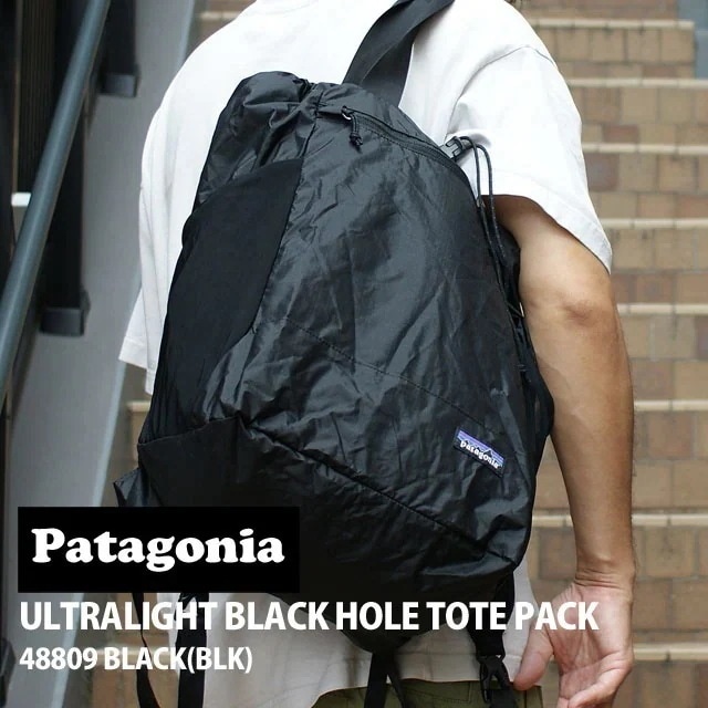 パタゴニア Patagonia Ultralight Black Hole Tote Pack 27L 2WAY 27L 48809 BLACK 276-000424-011