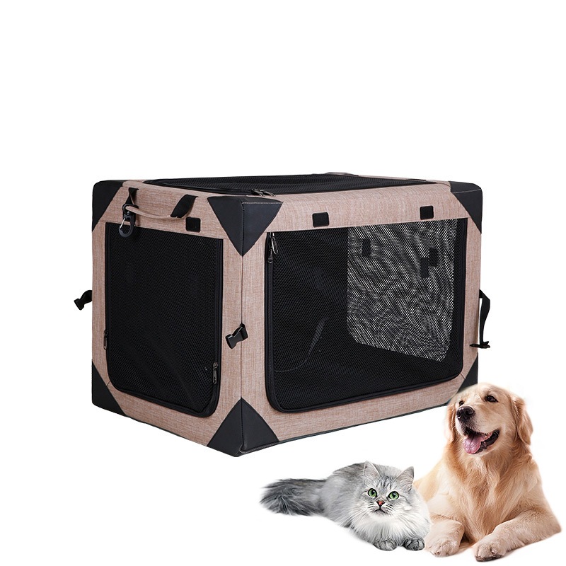 ペットケージ 犬/猫小屋 ソフトサークル ペットサークル しっかり折りたたみ 防水ペットケージ 小型犬 中型犬 大型犬対応 犬猫兼用 外泊 車用 旅行 室内 アウトドア