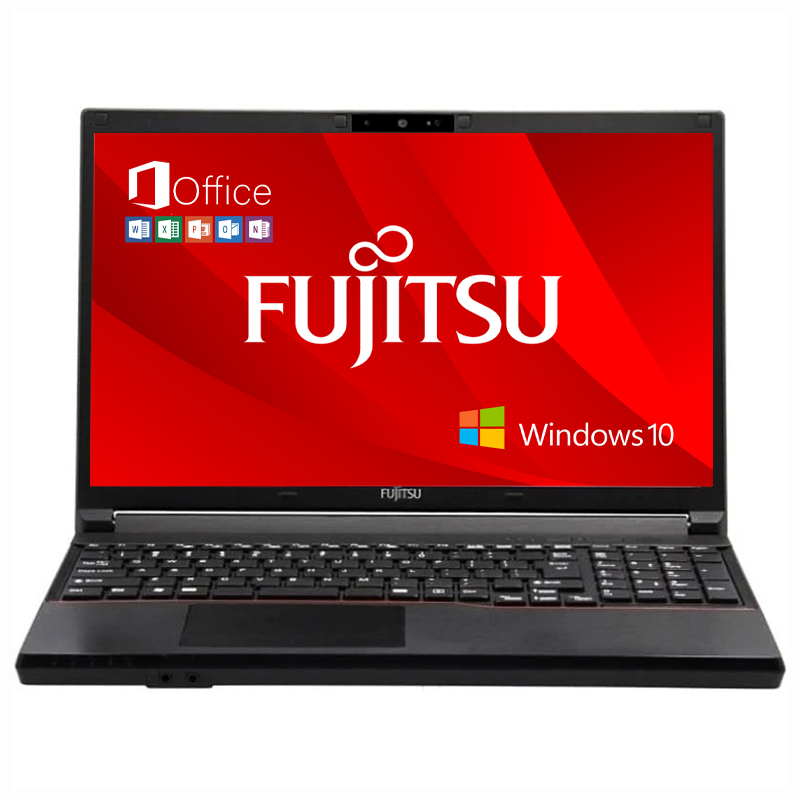 LIFEBOOK A574第四世代Core i5/ メモリー:8GB/ SSD:128GB/ 15.6インチ/ Ｗebカメラ/DVD/office2019H&B