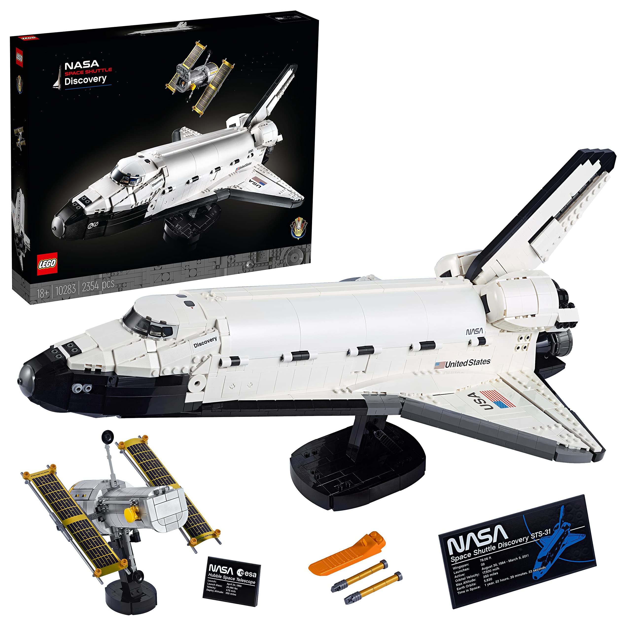 クリエイターエキスパート NASA スペースシャトル ディスカバリー号 10283