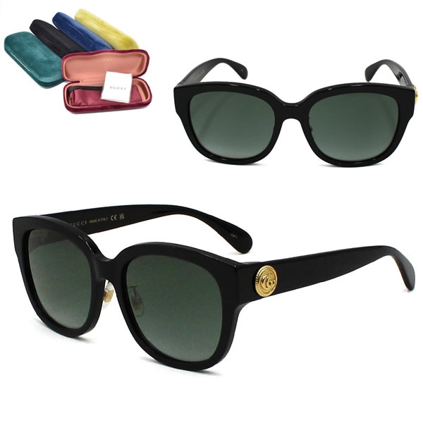 サングラス GG1409SK-001 サングラス アジアンフィット メンズ レディース ユニセックス ブラック グレーグラデーション 26,026円