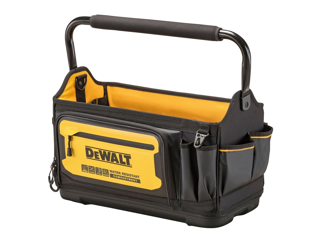 デウォルト(DEWALT) キャリーバッグ 撥水 撥塵 耐久性 収納ケース ツールバッグ 収納BOX 工具箱 道具袋 鞄 DIY ストレージ DWST60106-1