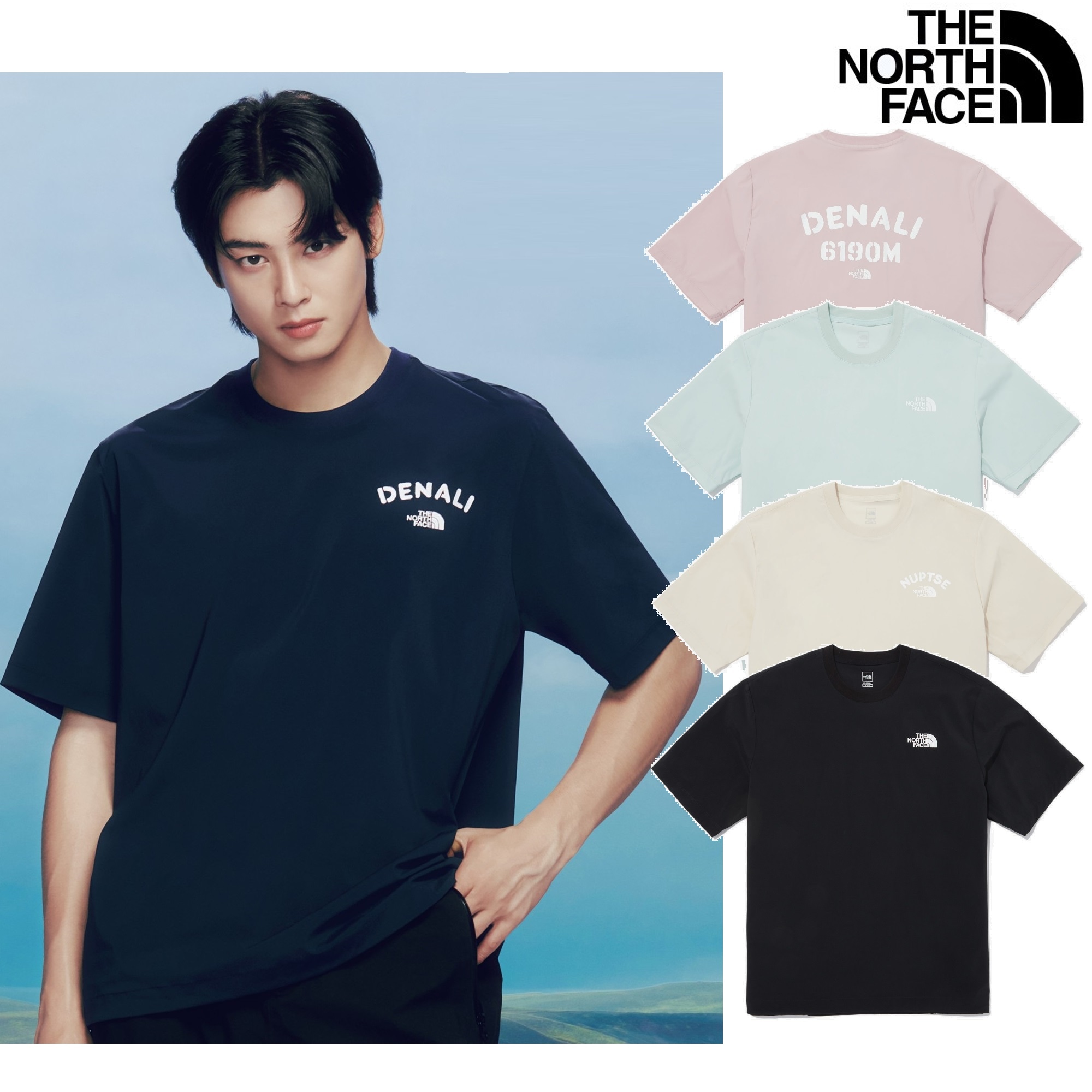 MenS ICE DAY TECH S/S R/TEE 5色 Tシャツ 新商品 韓国ファッション 韓国人気 男女共用 日常服 ストリートファッション カップルアイテム 夏ファッション 学生ファッショ