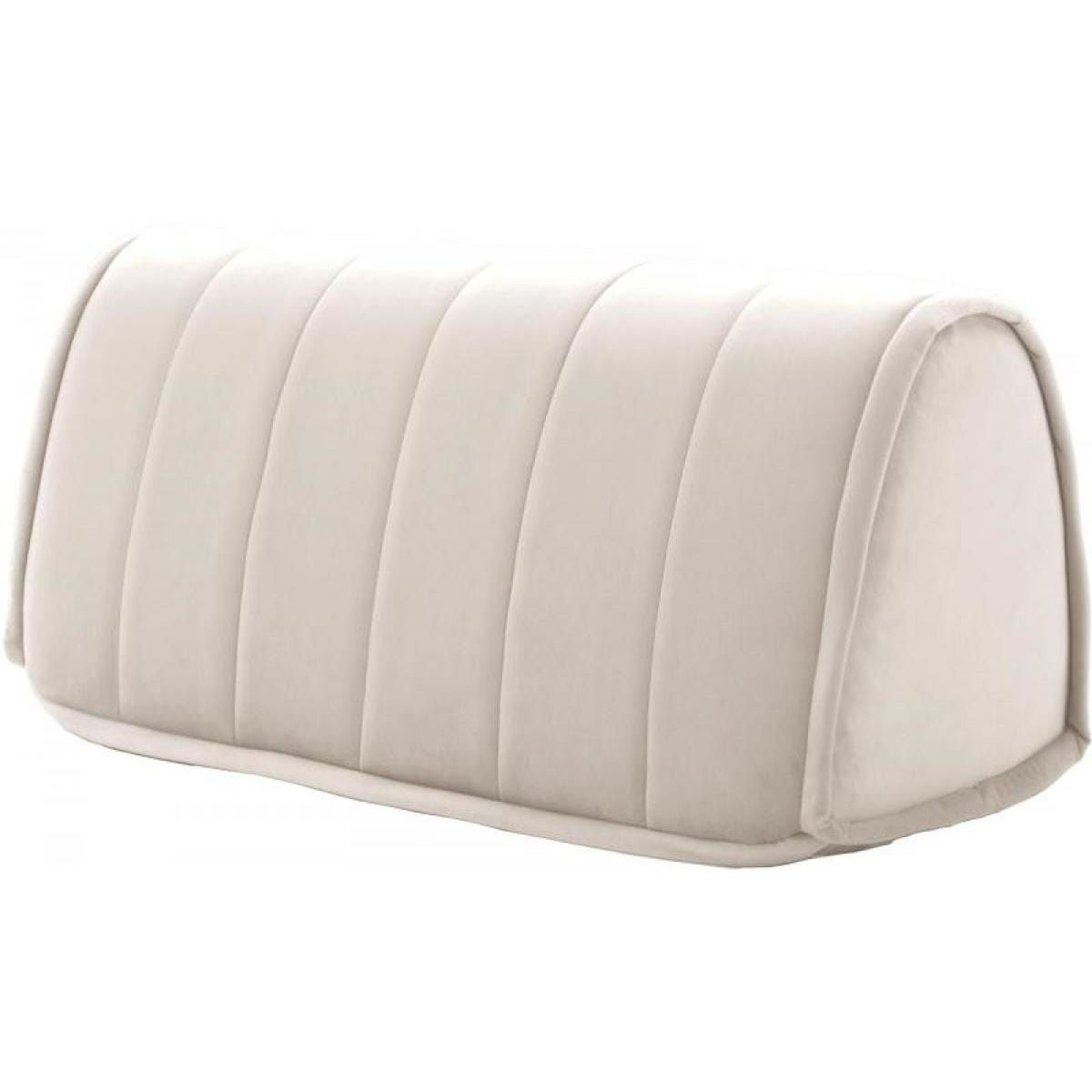 【I】セルタン 背もたれクッション パールホワイト 単品 ベロア生地 日本製 A1148a-c-718IV 背もたれ クッション【受注生産品】