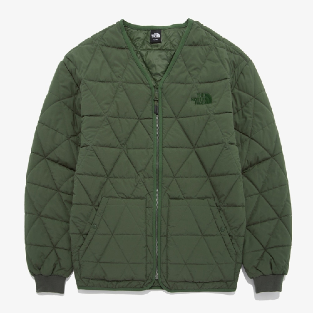 ザノースフェイス NJ3NQ56C メンズジオドーム V カーディガン_ダークカーキ