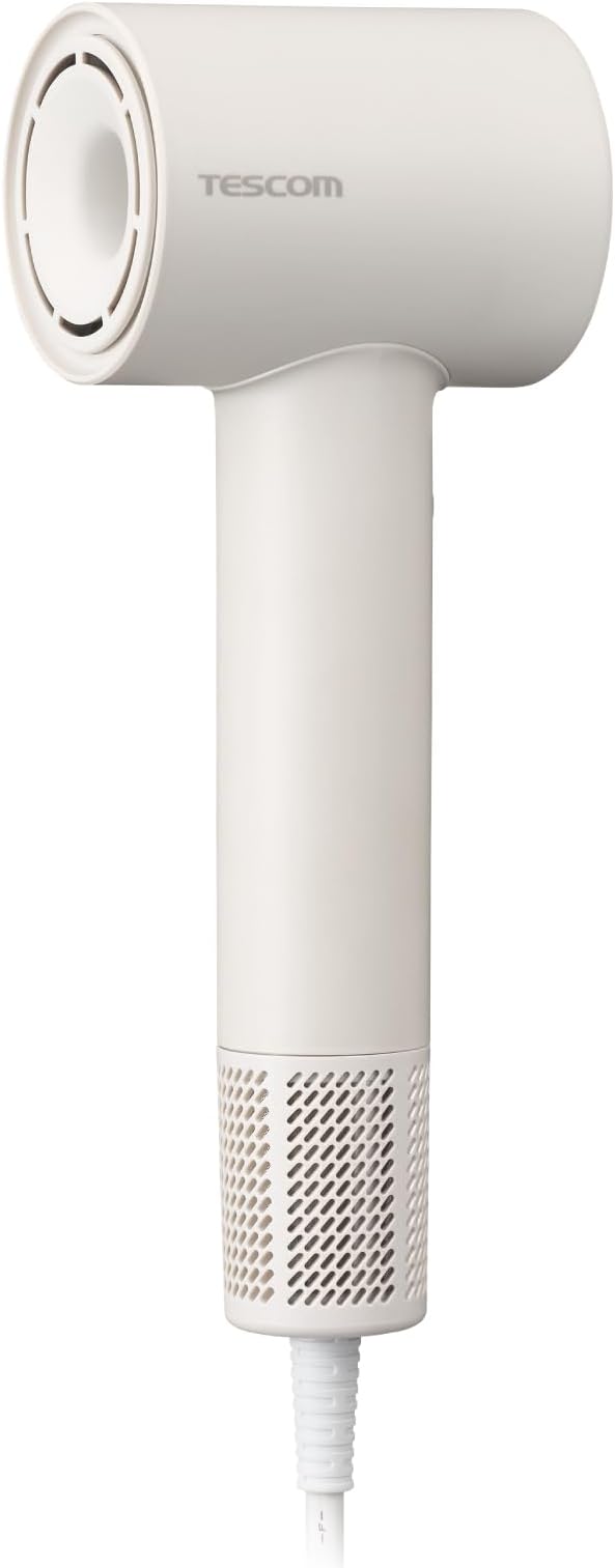 テスコム (TESCOM) ドライヤー マイナスイオン 静音 軽量 高速ブラシレスDCモーター コンパクト 冷温風 4モード [ HIGH/LOW/COOL/AUTO ] ラク抜きプラグ ベージュ T