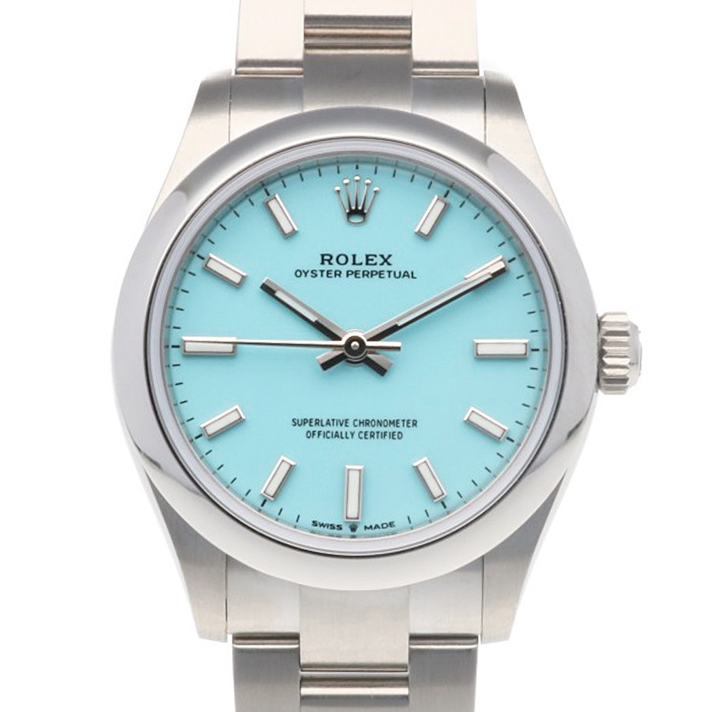 ロレックス オイスターパーペチュアル 腕時計 ステンレススチール 277200 自動巻き 1年保証 ROLEX 中古