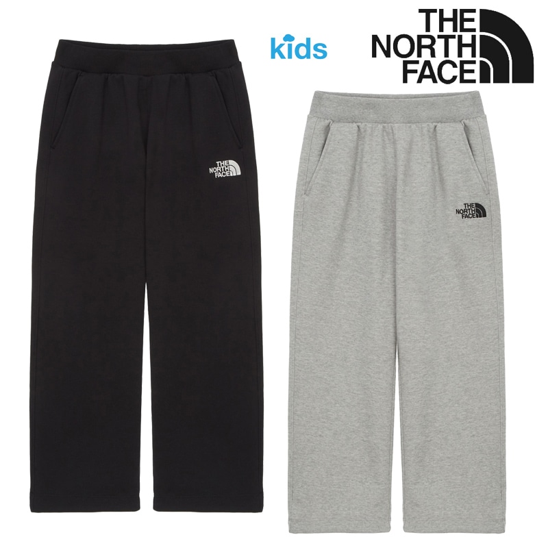 [NP6KR01] KIDS SCHOOLDAY PANTS 通学やおうち時間に心地よいスウェットワイド柔らか素材イージーウエスト両ポケット洗濯しやすく動きやすいゆったりシルエット