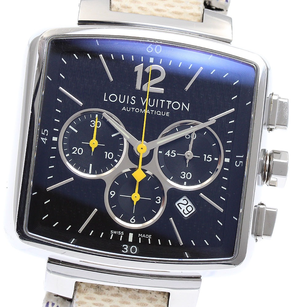ルイ・ヴィトン LOUIS VUITTON Q212G スピーディー クロノグラフ 自動巻き メンズ _889516【中古】