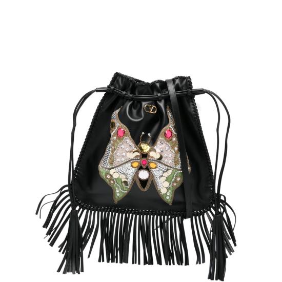 VALENTINO GARAVANI Women Shoulder Bags 8W2B0R67DXV N96 BLACK