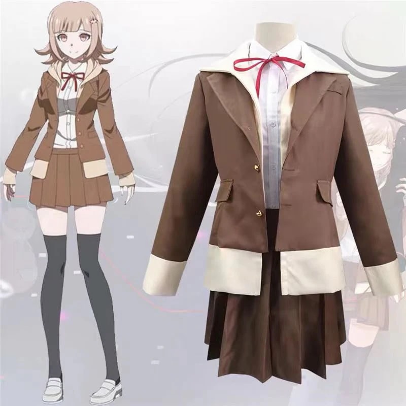 【新品開催 即納】ダンガンロンパ3 The End of 希望ヶ峰学園 七海千秋(ななみちあき) コスプレ衣装 コスチューム 演出服 変装 仮装 ハロウィン イベント