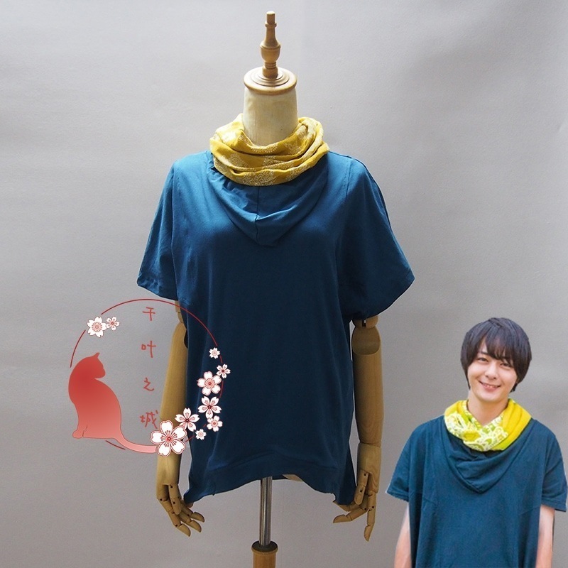 仮面ライダービルド 桐生 戦兎 水色のパーカ コスプレ衣装