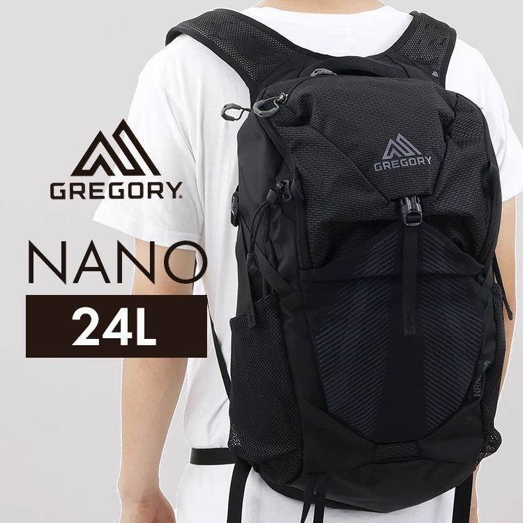 GREGORY グレゴリー NANO 18 ブラック リュック・バックパック 楽天市場】GREGORY グレゴリー ナノ18 リュック 18L 正規品