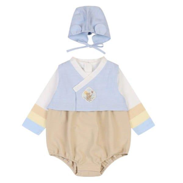 男児韓服ボディスーツ(チョッキ) 01S027902_YS