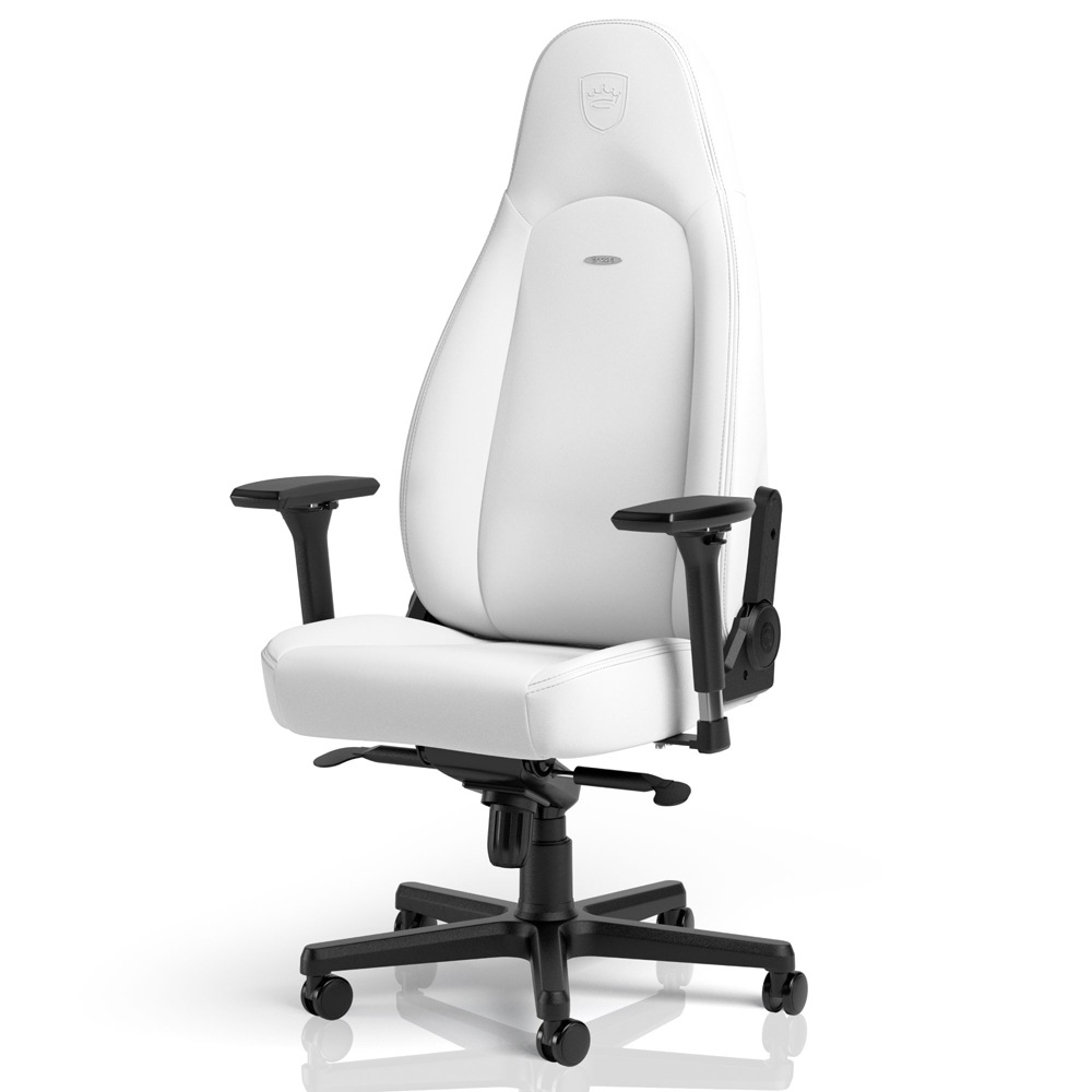 noblechairs ゲーミングチェア ICON WHITE EDITION NBLICNPUWEDSGL