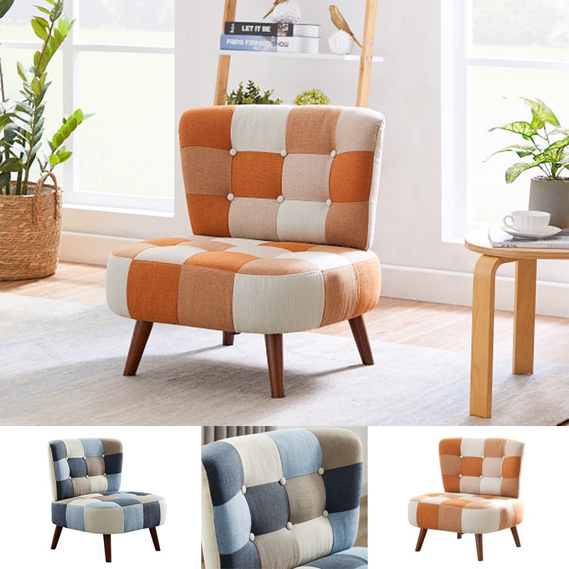 パッチワーク ソファ 1人掛 かわいい コンパクト サイズ SM-2121