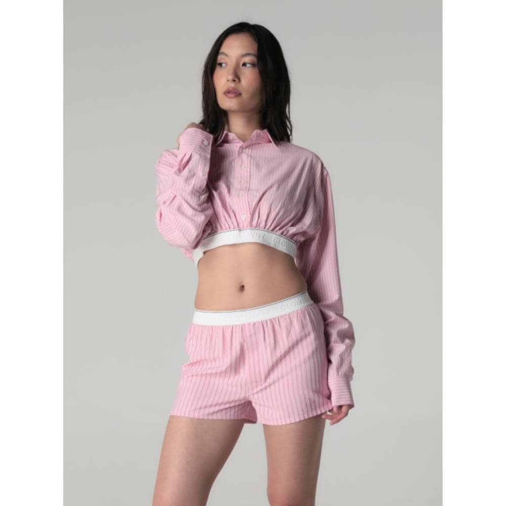 GLOWNY WILLY POP SHORTS PINK STRIPE GY25LWPT004PK 7,282円