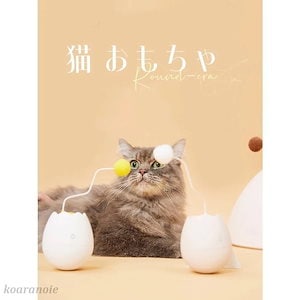 電動猫じゃらし ピダン 猫 おもちゃ 電動 猫じゃらし ねこじゃらし ボール おしゃれ ネコ 猫用