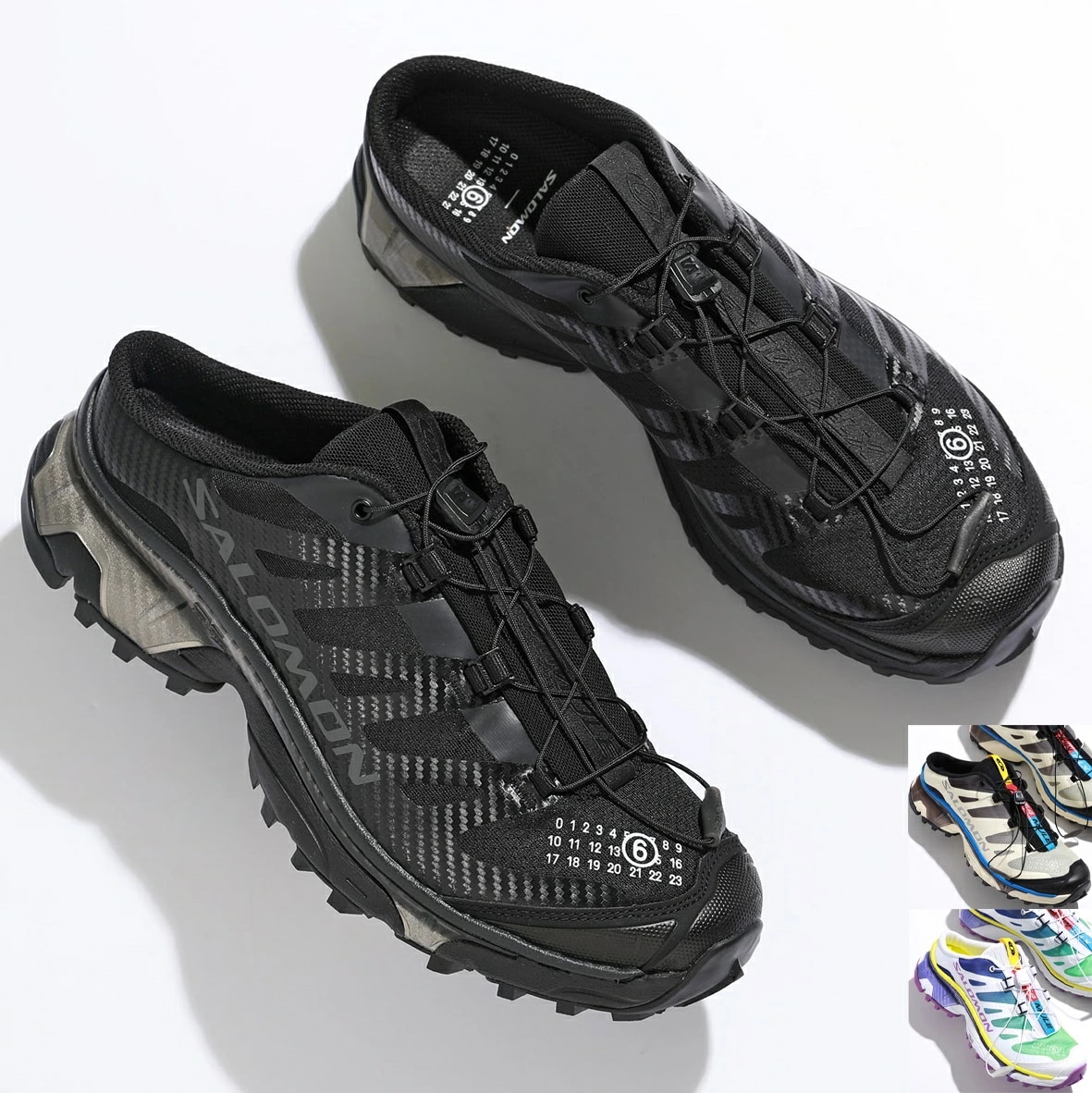 MM6 × SALOMON エムエムシックス メゾンマルジェラ サロモン スニーカー XT-4 MULE SH1WS0006 P6634 メンズ ミュール ローカット ロゴ シューズ 靴