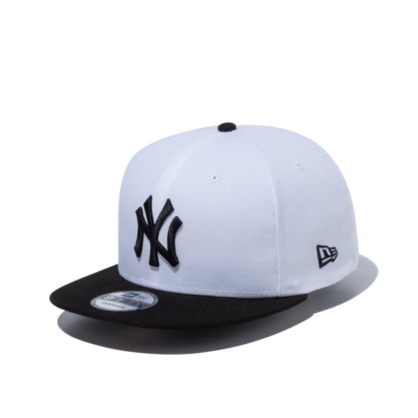 ニューエラ NEW ERA 9FIFTY ニューヨーク・ヤンキース ホワイト × ブラック ブラックバイザー 14524948 帽子 キャップ