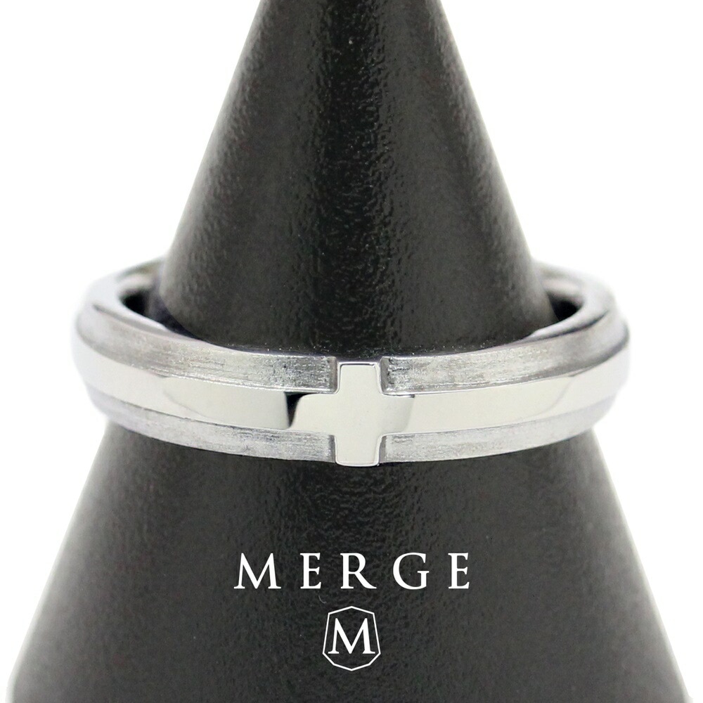 マージ 指輪 メンズ メンズリング ステンレス リング シルバー 大人 シンプル 選べるサイズ 15号～23号 おしゃれ プレゼント 男性 誕生日 結婚祝い 結婚記念日 夫 旦那 父 父親 お祝い ギ