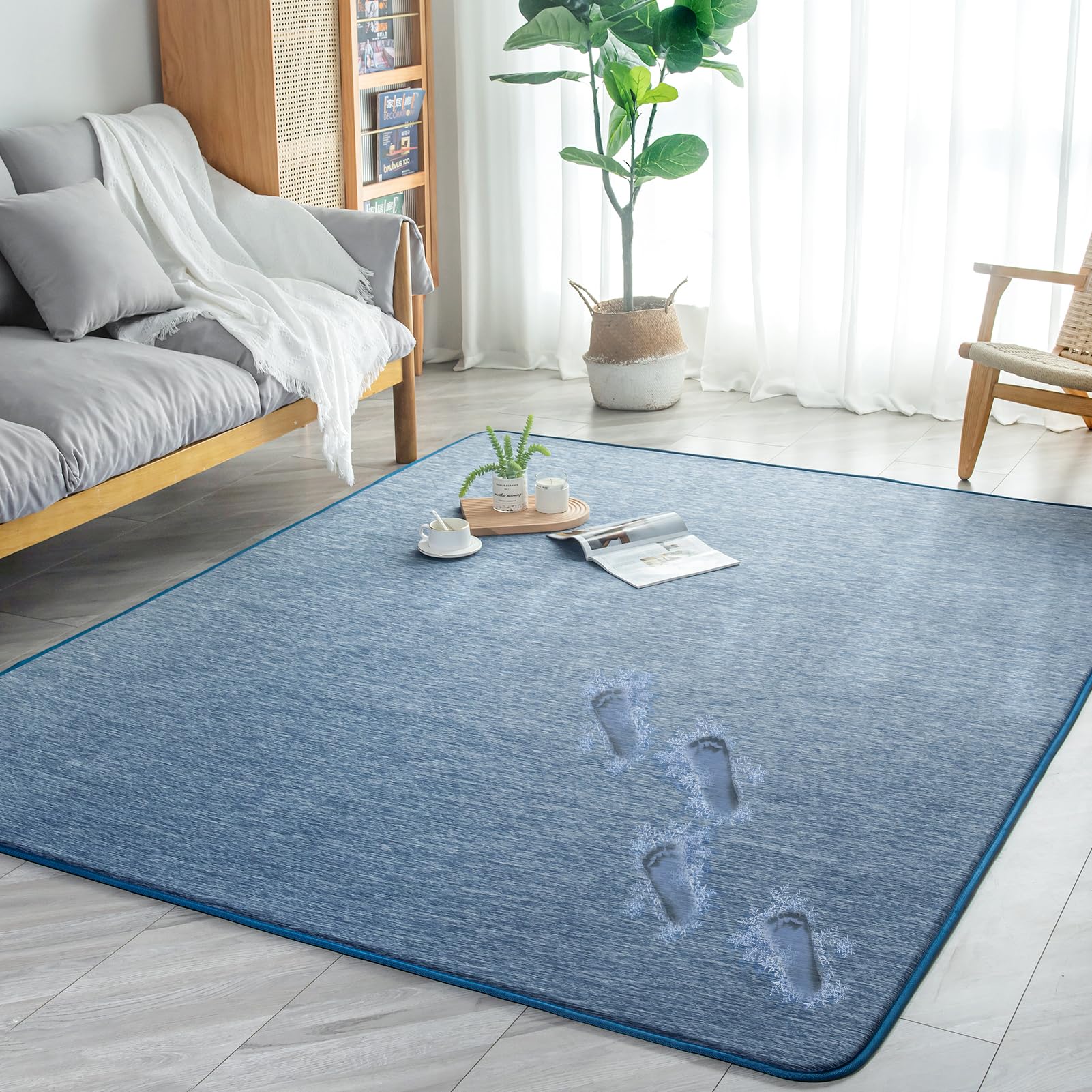 ラグ 夏用 カーペット 低反発 接触冷感 3畳 ひんやり Q-MAX0.45 夏 厚12mm 夏用ラグマット 滑り止め 節電対策 防音 防臭 防ダニ加工 190*240 アイボリー 4,822円