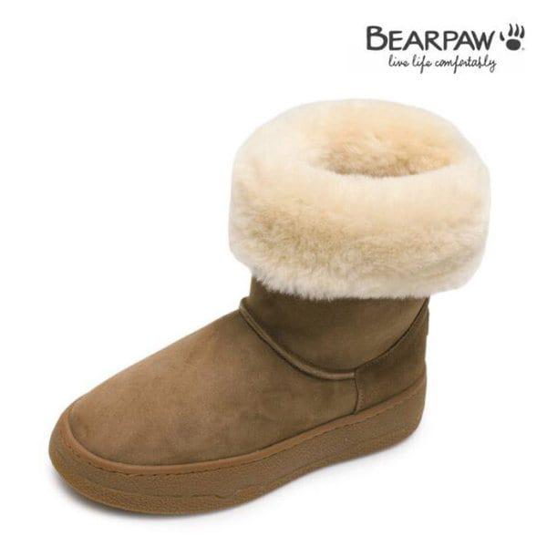 (BEARPAW) レディース 天然シープスキン シープスキンブーツ(2-WAY) セリン CELIN ヒッコリー K2743002PD