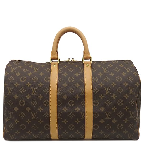 ルイヴィトン LOUIS VUITTON ボストンバッグ キーポル 45 モノグラムキャンバス モノグラム ゴールド金具 茶 旅行バッグ 鍵/パドロック欠品 M41428 SP1906 【保存袋】【中