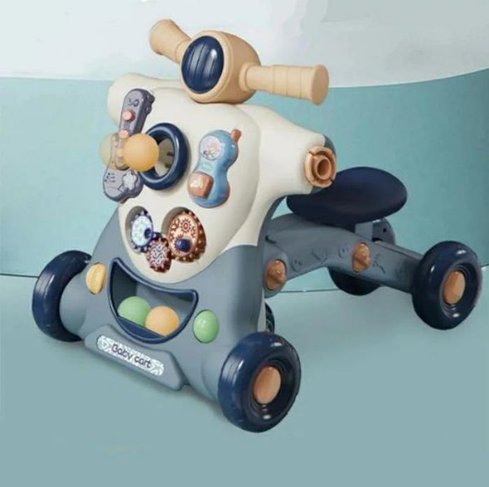 底値ウォーカー スクーター 歩くことを学ぶ おもちゃ こども 知育 勉強 3in1 3つの形 ベビー 8ヶ月 効果音