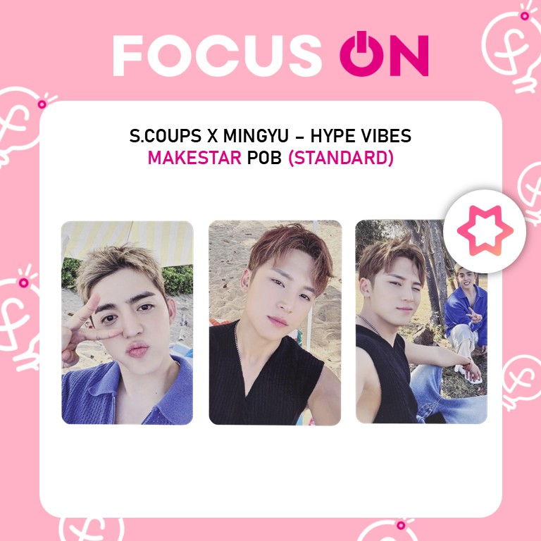 Qoo10] Pledis Entertainment S.COUPS X MINGYU CXM