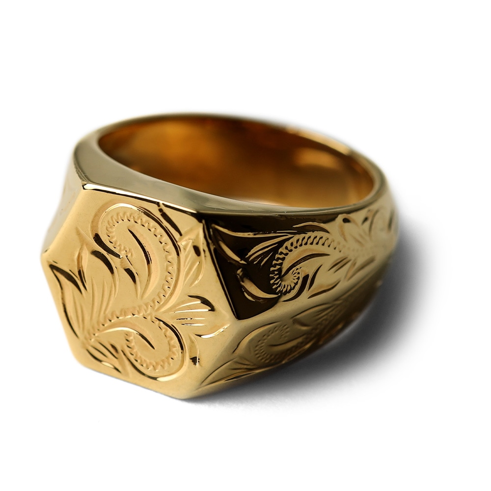 BFF 印台リング カレイキニ [bffr016-g-l]