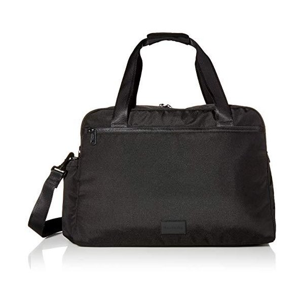 Vera Bradley Women s Vera Bradley Women s Recycled Lighten Up ReActive Weekender Travel Bag Black On