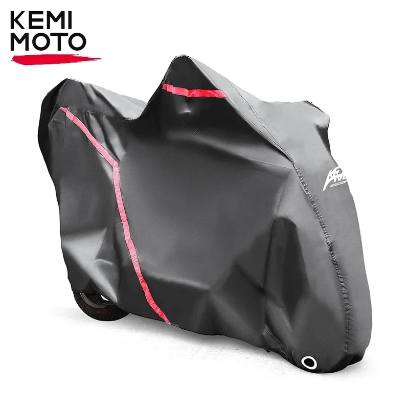 屋外防水オートバイカバー,防塵,全天候型,耐摩耗性,ユニバーサル,反射保護
