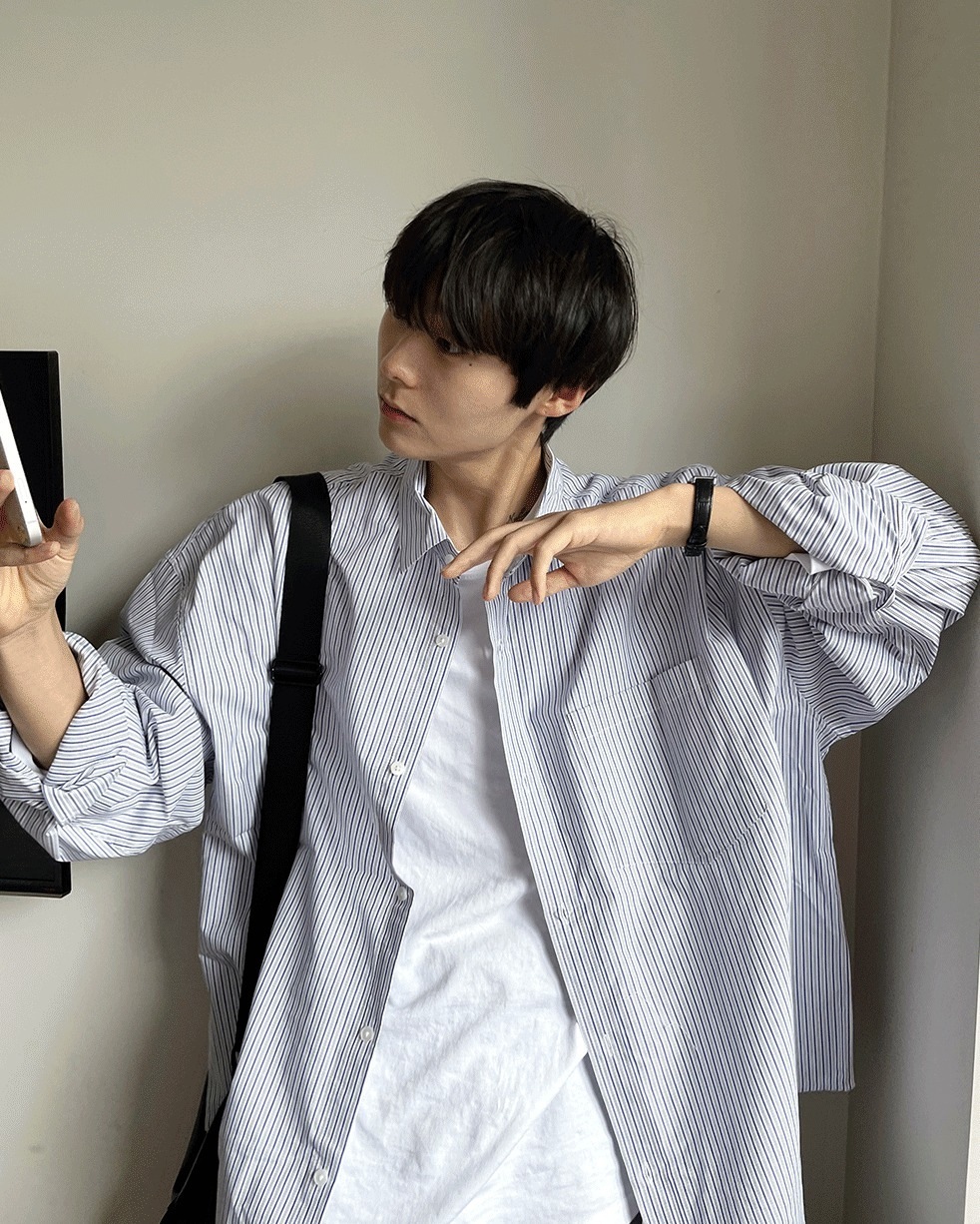 [COSYHARU公式] Striped Shirt