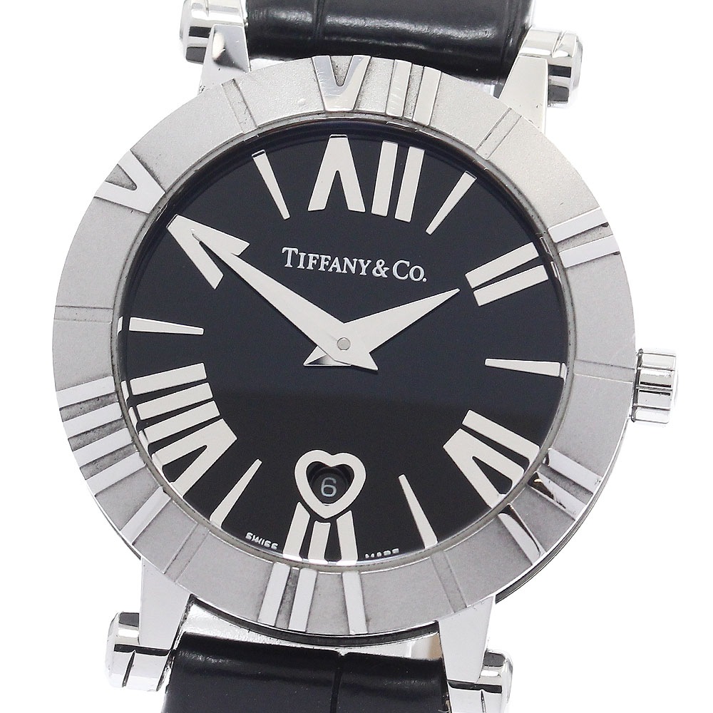 ティファニー TIFFANY&Co. Z1300.11.11A10A71A アトラス デイト クォーツ レディース 保証書付き_922114【中古】