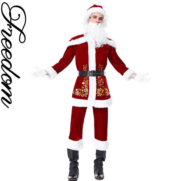 クリスマス サンタ サンタクロース サンタコス メンズ メンズコス コスプレ コスチューム 衣装 パーティー イベント 制服 仮装 舞台衣装 演出 ハロウィン 年末 インスタ 撮影人気定番のクリスマ 8,088円