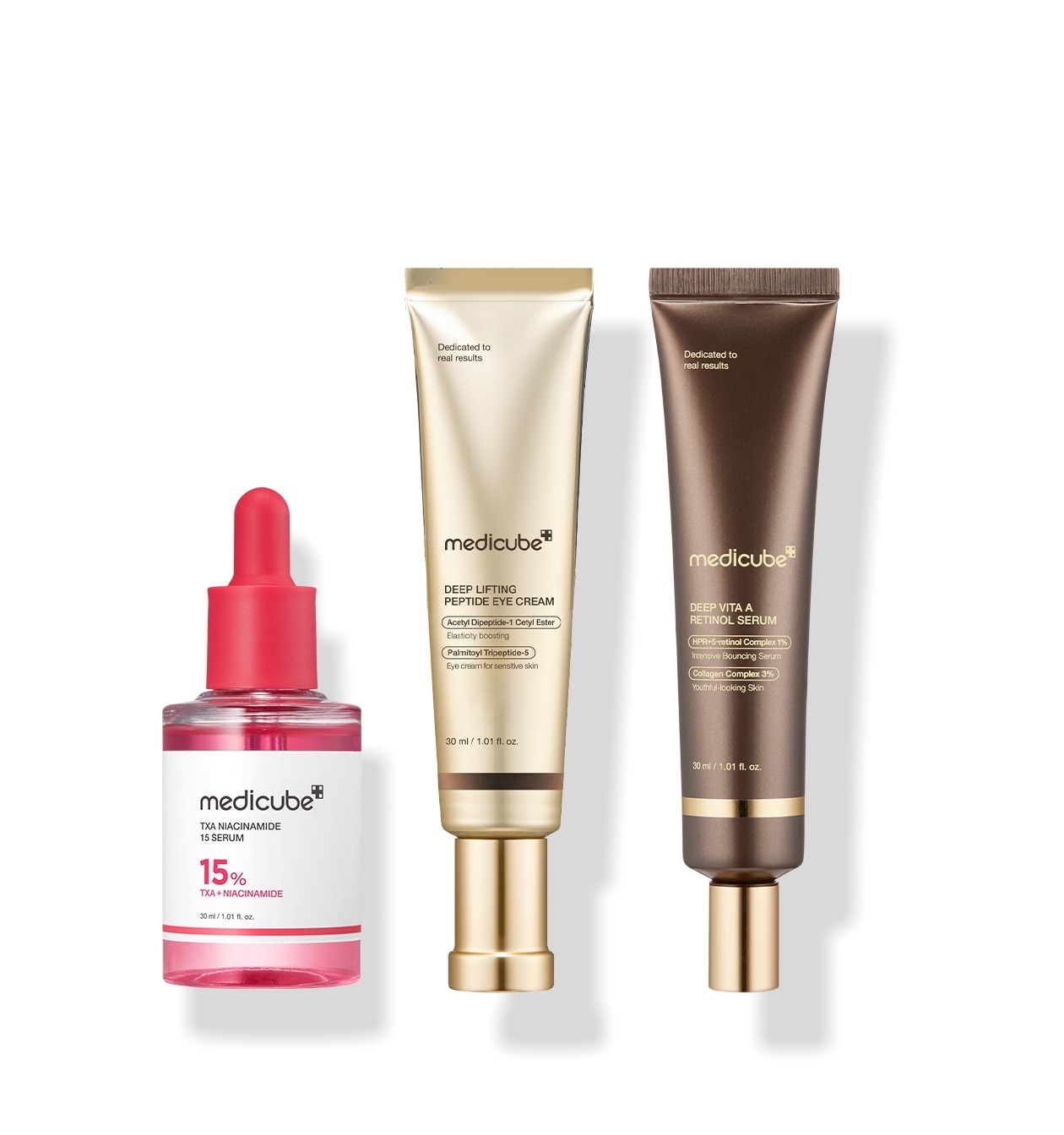 しみ 機能性 3種 セット(第4世代 レチノール 弾力 リフティング セラム & 次世代 シワ改善 アイクリーム)