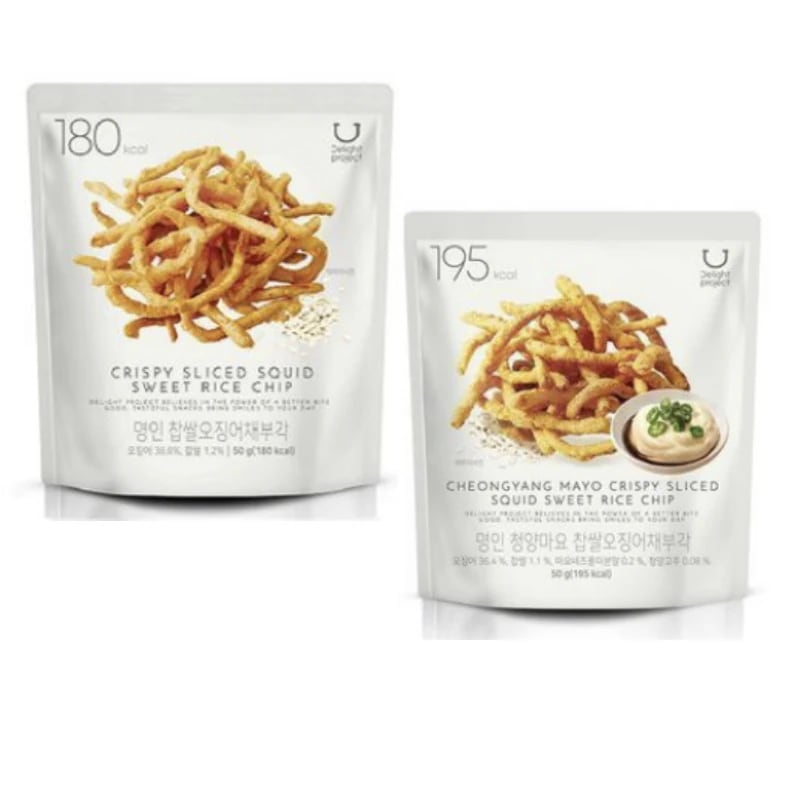 名匠もち米イカ天チップス 50g 2種選択（オリジナル／青唐マヨ）