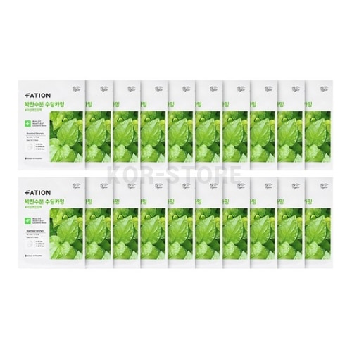 リアルフィット ドクダミ カーミング マスクパック 23ml x 20